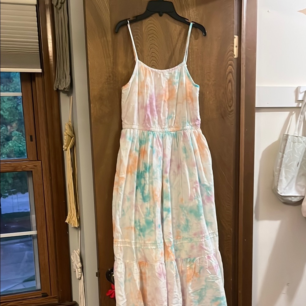 Cat & Jack Tie-Dye Kids Casual Dress